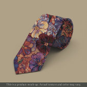 Rich Impressionist Floral Necktie ネクタイ