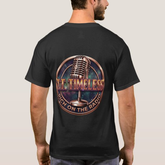 Rich on the Radio 8-Bit Tシャツ (裏面)