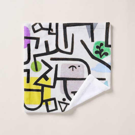 Rich Port, Paul Klee バスタオルセット (ウォッシュタオル)