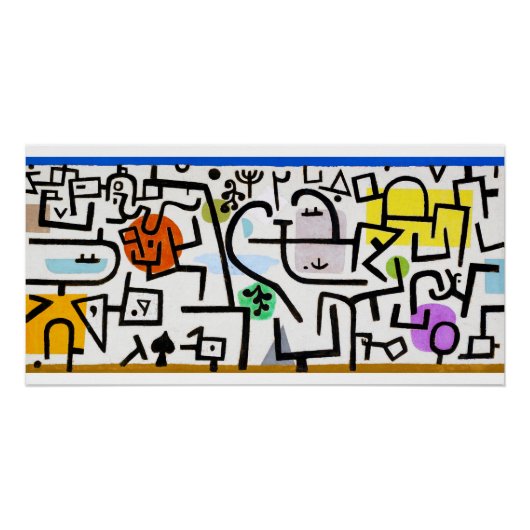Rich Port, Paul Klee ポスター (正面)