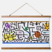 Rich Port, Paul Klee 吊り下げ型タペストリー (正面)