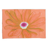 Rich Vibrant Red Flower 枕カバー (正面右)