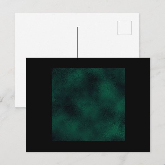 Rich Vintage - Forest green ポストカード (正面/裏面)