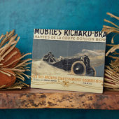 Richard-Brasierが勝利を収めた自動車のポスター フォトプラーク (側面)