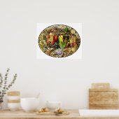 Richard Dadd妖精の国: Oberon & Titania ポスター (キッチン)