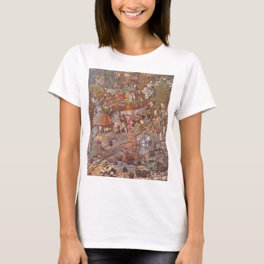 Richard Dadd – 妖精フェラーのマスターストローク Tシャツ (正面)