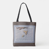 Richard Friese、Polar Bear Family Postages トートバッグ (裏面)