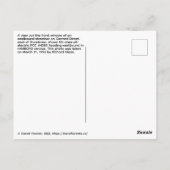 Richard Glaze 1950s Toronto Postcard (002) ポストカード (裏面)