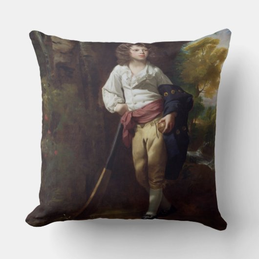 Richard Heber, 1782 (キャンバス上の油) クッション (正面)