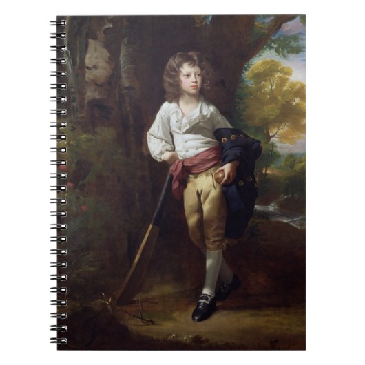 Richard Heber, 1782 (キャンバス上の油) ノートブック (正面)