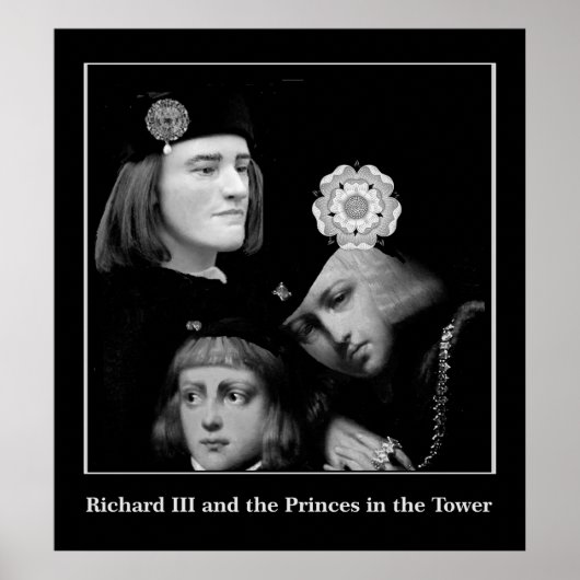 Richard III and the Princes in the Tower ポスター (正面)