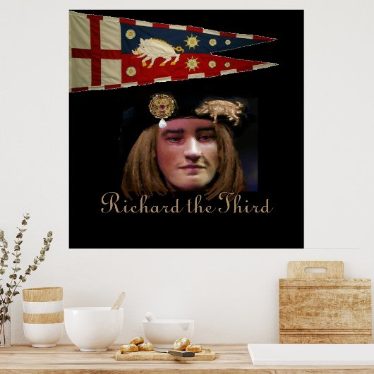 Richard III is smiling! ポスター (キッチン)