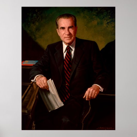 RICHARD M. NIXON by James Anthony Wills ポスター (正面)