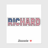 Richard Name Vorname USA Sticker Stickerset シール (シート)
