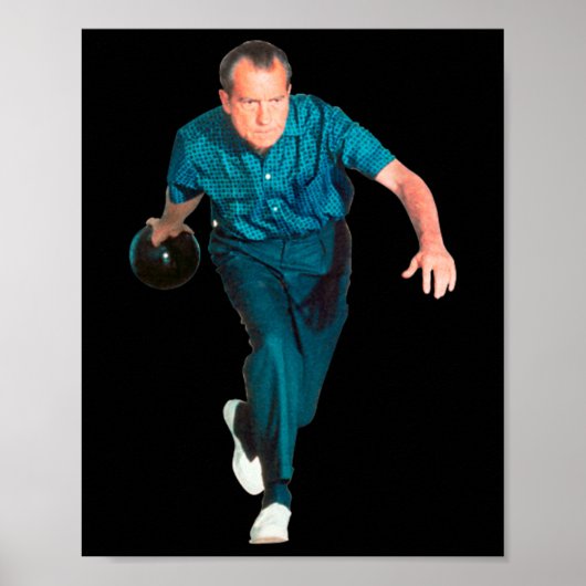 Richard Nixon Bowling  ポスター (正面)