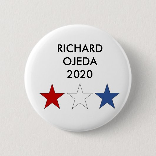 Richard Ojeda 2020ボタ大統領のン 缶バッジ (正面)