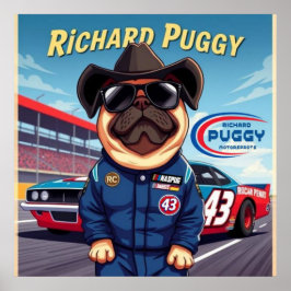 Richard Puggy Motorsports ポスター