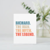 Richard The Man The Myth The Legend ポストカード (スタンド正面)