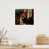 Richard WagnerとFranz LisztとLisztの勝利 ポスター (キッチン)