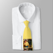 Richard Widmarkによる「地獄と高水」プリント ネクタイ (タイ)