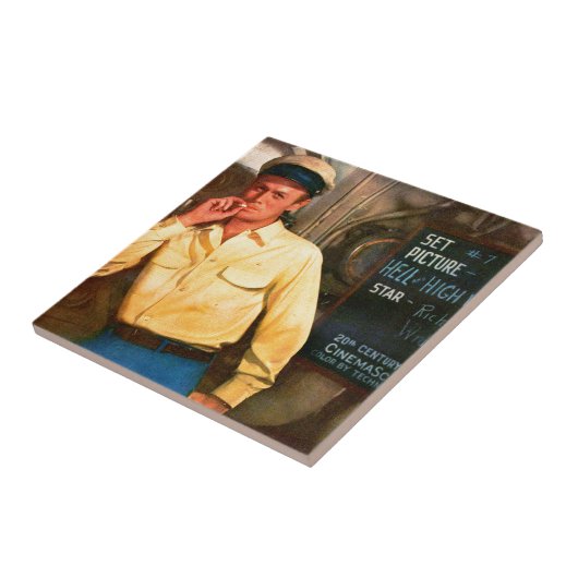 Richard Widmark ad for Hell and High Water タイル (側面)