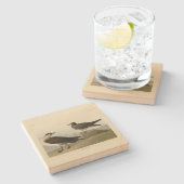 Richardson's Jager from Audubon's Birds of America ストーンコースター (横)