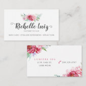 Richelle Luizのカスタムな名刺 名刺 (正面/裏面)