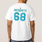 RichieのIncognito昼食のお金 Tシャツ (裏面)