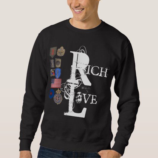 RICHLOVE MEN SWEATER大尉 スウェットシャツ (正面)