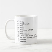 richmfhall -パターン-コーヒー・マグ コーヒーマグカップ (左)