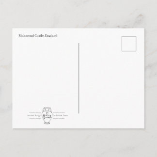 Richmond Castle Postcard ポストカード