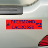 richmond_logo、RICHMONDLACROSSE、2、# バンパーステッカー (車上)