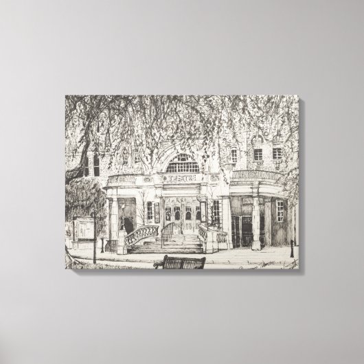 Richmond Theater London UK. 2004 キャンバスプリント (正面)