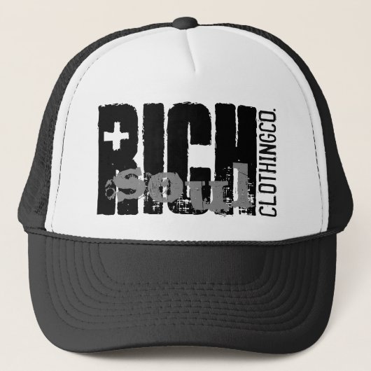RichSoul ClothingCo。 トラック運転手の帽子 キャップ (正面)