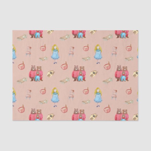 Ricitos de Oro y Los Tres Osos 薄葉紙 (正面)