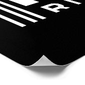 RickおよびMortyバーコード図 ポスター (角)