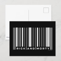 RickおよびMortyバーコード図