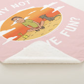 RICKおよびMORTY™ |おもしろい シェルパブランケット (3/4)