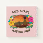 RICKおよびMORTY™ |おもしろい ノートブック (裏面)