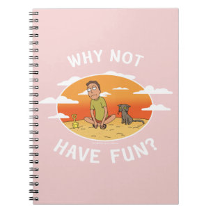 RICKおよびMORTY™  おもしろい ノートブック