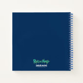 RICKおよびMORTY™ |さようならムーンメン ノートブック (裏面)