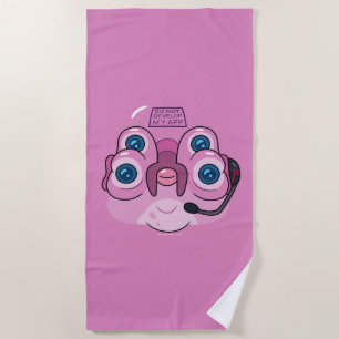 RICKおよびMORTY™  アプリを開発しない ビーチタオル