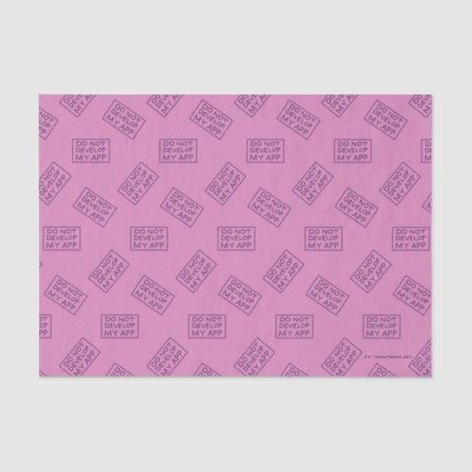 RICKおよびMORTY™ |アプリを開発しない 薄葉紙 (正面)