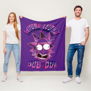 RICKおよびMORTY™  ウブバルバドゥブドゥブ フリースブランケット