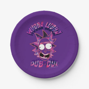 RICKおよびMORTY™ ウブバルバドゥブドゥブ ペーパープレート