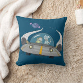 RICKおよびMORTY™ |オ飛んでいるフ宇宙 クッション (ブランケット)