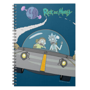 RICKおよびMORTY™  オ飛んでいるフ宇宙 ノートブック