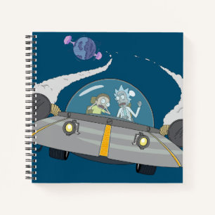 RICKおよびMORTY™  オ飛んでいるフ宇宙 ノートブック