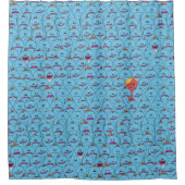 RICKおよびMORTY™ |カークランド・ミスター・ミースクス シャワーカーテン (正面)