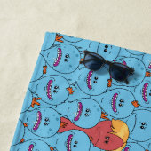 RICKおよびMORTY™ |カークランド・ミスター・ミースクス ビーチタオル (インサイチュ)